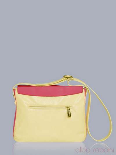 Літня сумка з вышивкою, модель 150843 бежевий. Зображення товару, вид ззаду.
