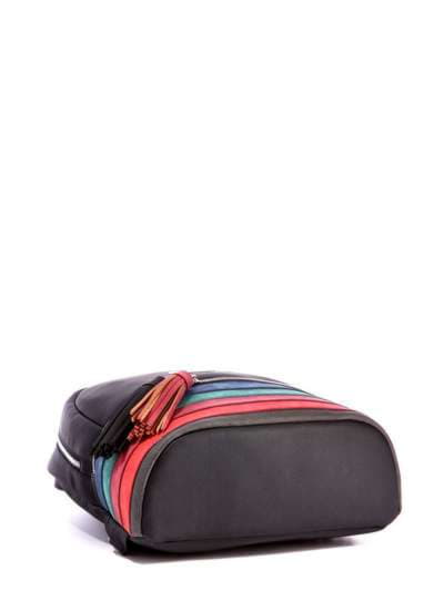 Модний рюкзак, модель 172965 чорний. Зображення товару, вид додатковий.