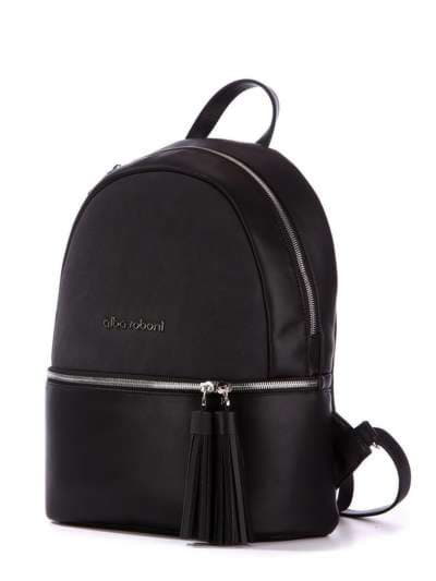 Стильний рюкзак, модель 172967 чорний. Зображення товару, вид додатковий.