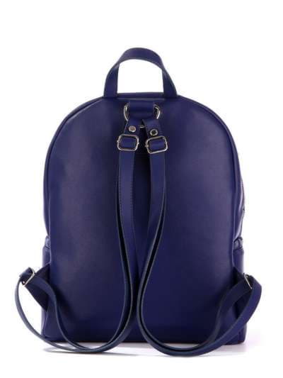 Стильний рюкзак, модель 172967 синій. Зображення товару, вид ззаду.
