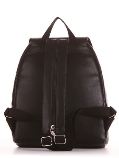 Шкільний рюкзак, модель 191761 чорний. Зображення товару, вид ззаду.