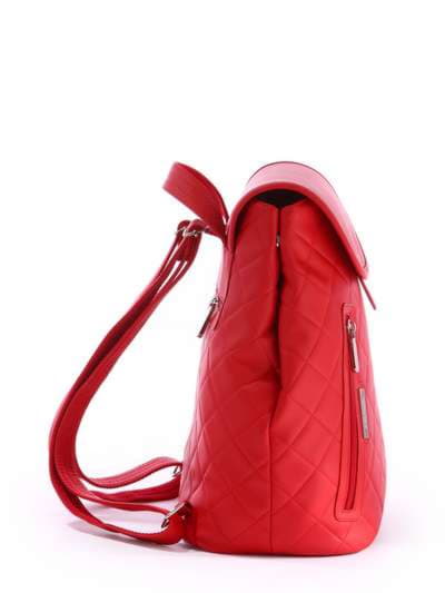Шкільний рюкзак, модель 171353 червоний. Зображення товару, вид ззаду.