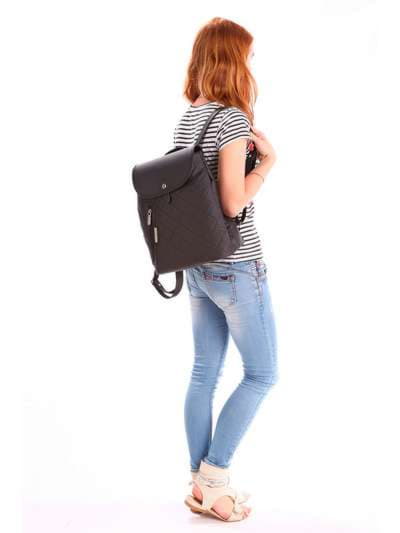 Шкільний рюкзак, модель 171356 чорний. Зображення товару, вид додатковий.
