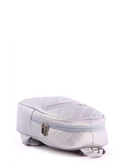 Шкільний рюкзак, модель 171361 срібло. Зображення товару, вид додатковий.