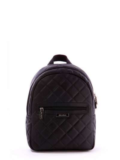 Брендовий рюкзак, модель 171366 чорний. Зображення товару, вид спереду.