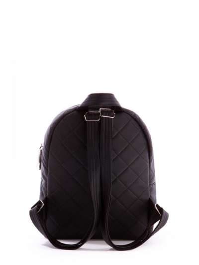 Брендовий рюкзак, модель 171366 чорний. Зображення товару, вид ззаду.