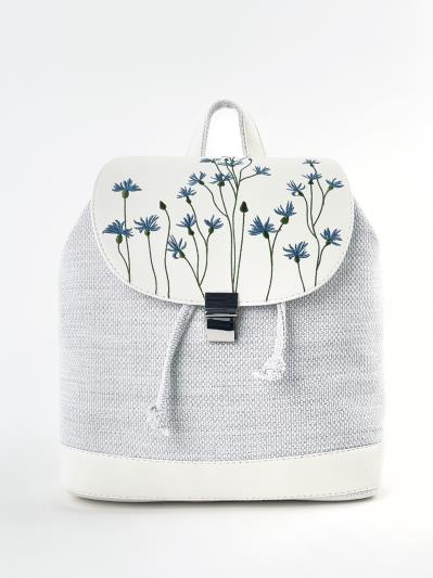 Фото товара: рюкзак 230202 білий-св.сірий. Фото - 1.