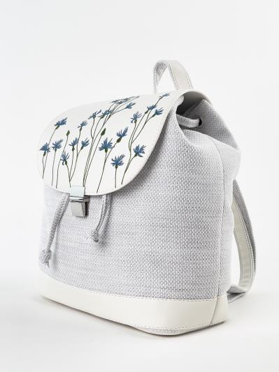 Фото товара: рюкзак 230202 білий-св.сірий. Фото - 2.