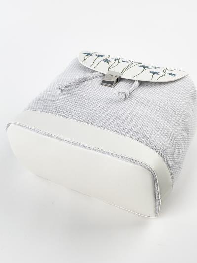 Фото товара: рюкзак 230202 білий-св.сірий. Фото - 5.