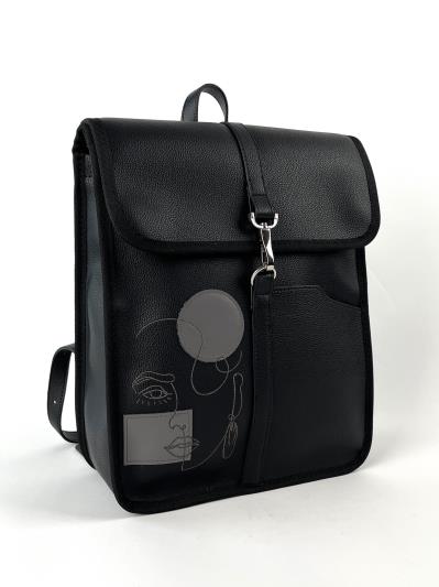 Фото товара: рюкзак з відділенням для ноутбука 240101 чорний. Фото - 3.