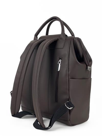 Фото товара: яскравий дует - рюкзак та шопер 250319 коричневий. Фото - 4.