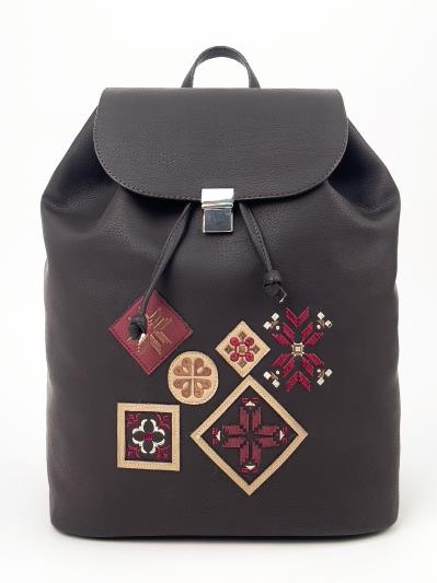 Фото товара: рюкзак з відділенням для ноутбука 250322 темний шоколад. Фото - 1.