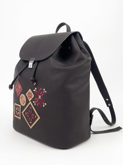 Фото товара: рюкзак з відділенням для ноутбука 250322 темний шоколад. Фото - 2.