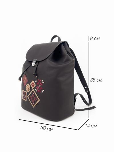 Фото товара: рюкзак з відділенням для ноутбука 250322 темний шоколад. Фото - 9.