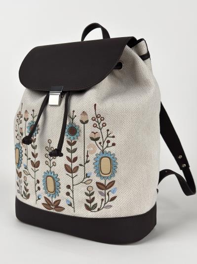 Фото товара: рюкзак з відділенням для ноутбука 260360 бежево-коричневий. Фото - 3.