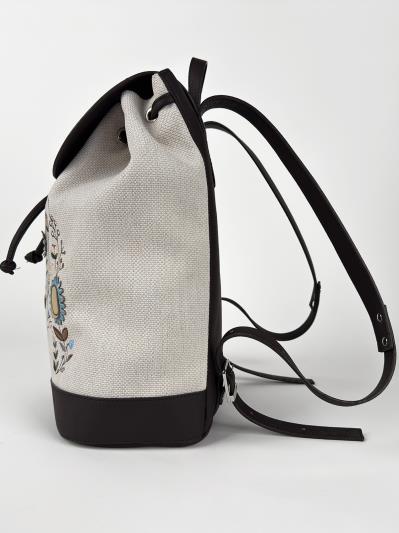 Фото товара: рюкзак з відділенням для ноутбука 260360 бежево-коричневий. Фото - 4.