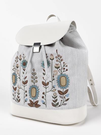 Фото товара: рюкзак з відділенням для ноутбука 260361 білий-св.сірий. Фото - 3.