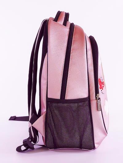 Фото товара: шкільний рюкзак 211704 рожевий. Вид 4.