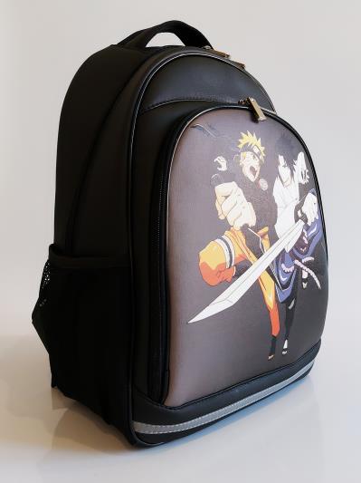Рюкзак для підлітків, юнаків та дівчат Наруто alba soboni 211714 колір чорний. Фото - 2