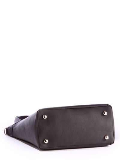 Модна сумка, модель 171433 темно-сірий. Зображення товару, вид додатковий.