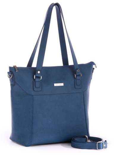 Шкільна сумка, модель 171435 синій. Зображення товару, вид спереду.