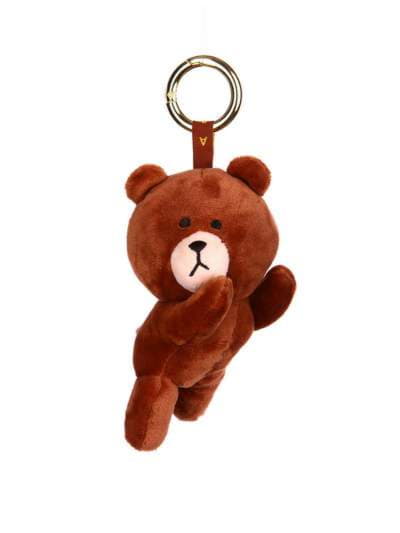 Молодіжний брелок soft toy teddy bear коричневий. Зображення товару, вид 1