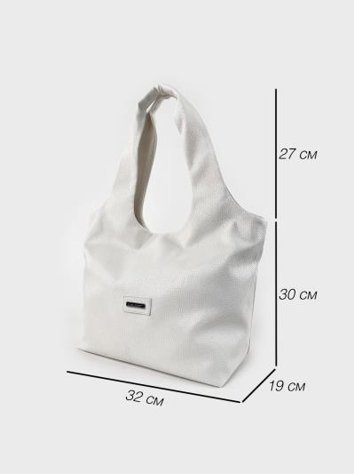 Фото товара: сумка 250166 білий. Фото - 5.