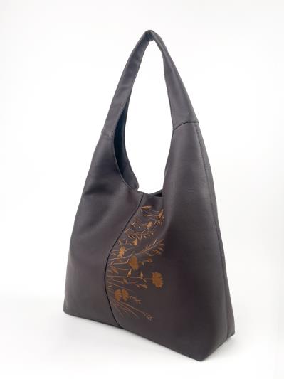 Фото товара: сумка 250243 темний шоколад. Фото - 2.