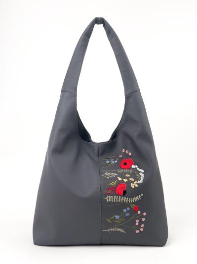 Фото товара: сумка 250244 графіт. Фото - 1.