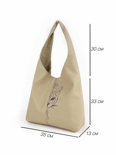 Фото товара: сумка 250245 бежевий. Фото - 9.