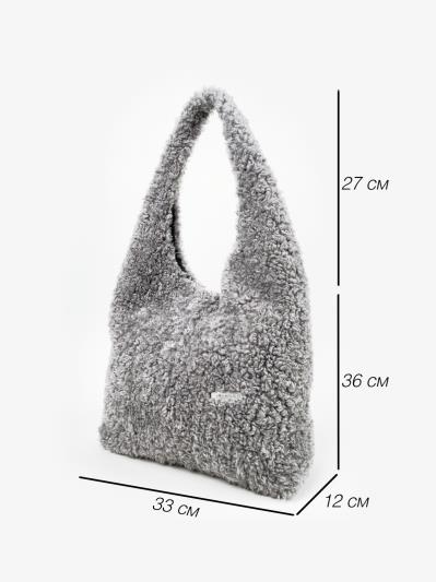 Фото товара: сумка 250250 світло-сірий. Фото - 6.