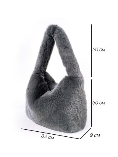 Фото товара: сумка 250261 сірий. Фото - 5.