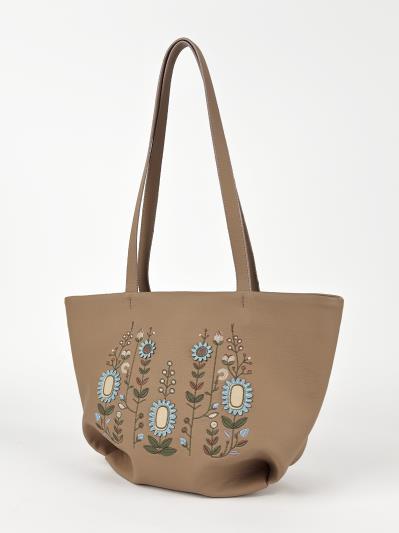 Фото товара: сумка 260380 темно-бежевий. Фото - 3.