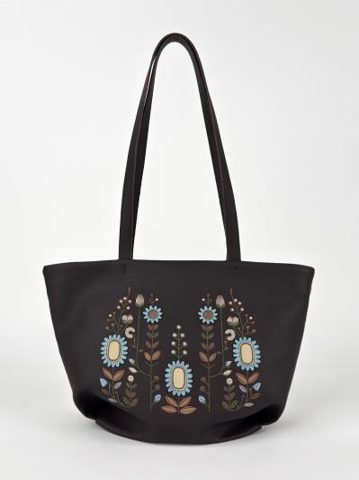 Фото товара: сумка 260381 темний шоколад. Фото - 2.