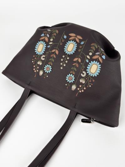 Фото товара: сумка 260381 темний шоколад. Фото - 5.