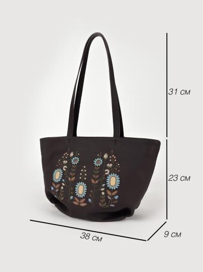 Фото товара: сумка 260381 темний шоколад. Фото - 7.