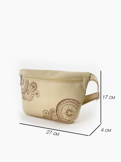 Фото товара: сумка через плече 250216 бежевий. Фото - 8.