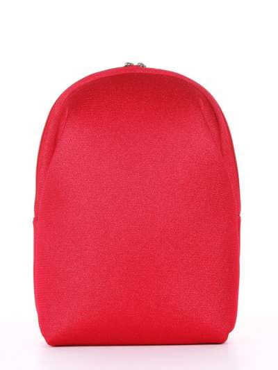 Брендовий рюкзак, модель e18124 червоний. Зображення товару, вид збоку.