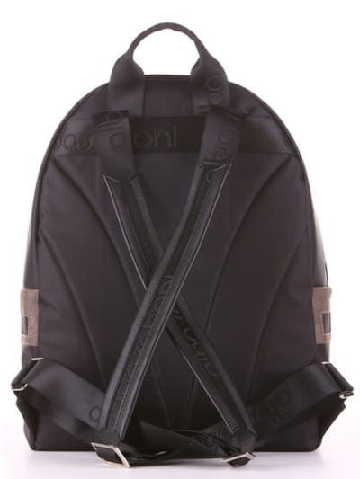 Шкільний рюкзак - unisex, модель 181614 чорний-хакі. Зображення товару, вид додатковий.