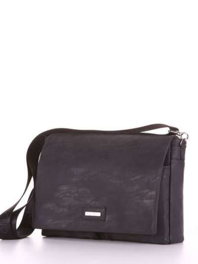 Брендова сумка, модель 181631 чорний. Зображення товару, вид ззаду.