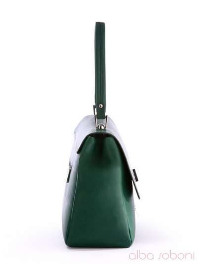Літня сумка-портфель, модель 170085 зелений. Зображення товару, вид додатковий.