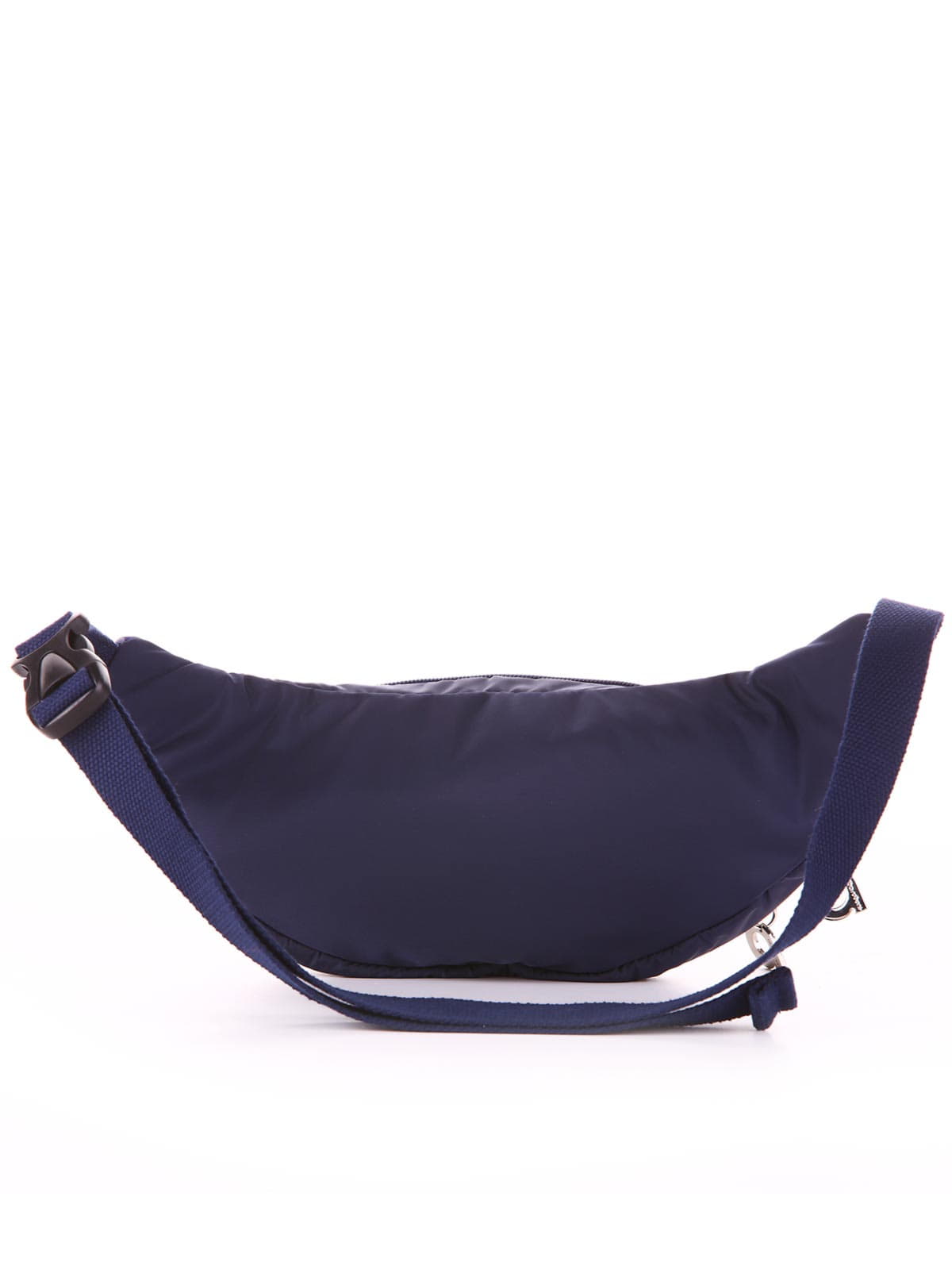 Модна сумка на пояс з вышивкою, модель 183882 синій. Зображення товару, вид додатковий.