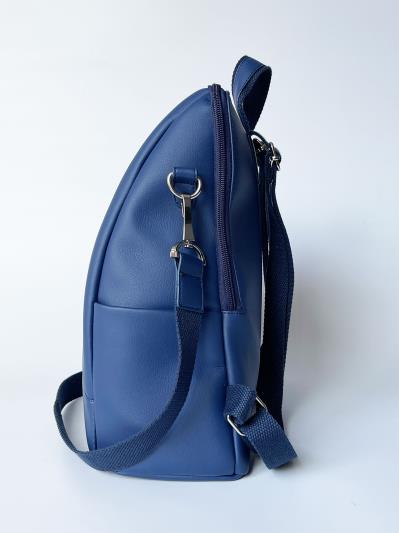 Фото товара: комплект (рюкзак та косметичка) n23013 синій. Фото - 3.