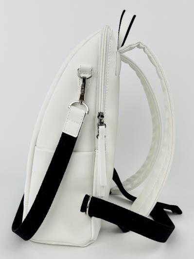 Фото товара: комплект (рюкзак та косметичка) n23014 білий. Фото - 3.
