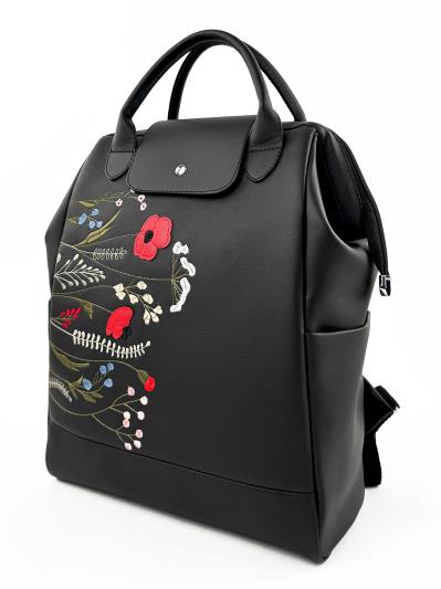 Фото товара: комплект (рюкзак та косметичка) n26104 чорний. Фото - 2.