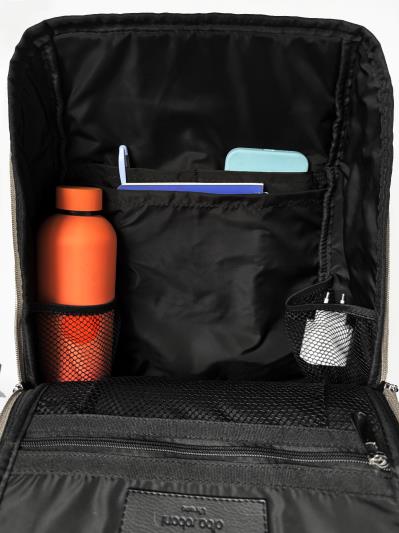 Фото товара: комплект (рюкзак та косметичка) n26109 чорний. Фото - 5.