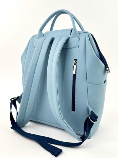 Фото товара: комплект (рюкзак та косметичка) n26116 блакитний. Фото - 3.