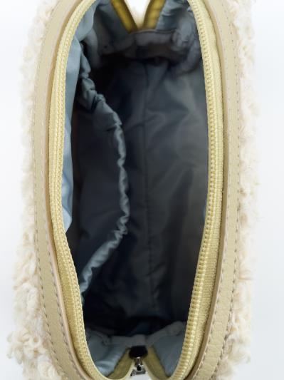 Фото товара: комлект (сумка та косметичка) n25096 молочний. Фото - 6.