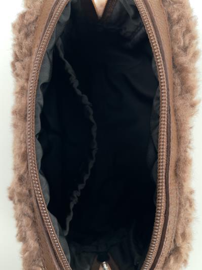 Фото товара: комлект (сумка та косметичка) n25097 шоколад. Фото - 6.