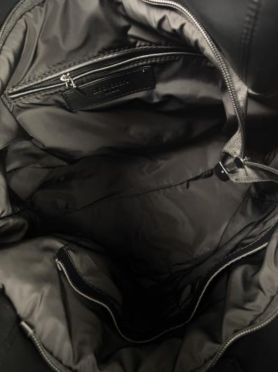 Фото товара: комлект (сумка та косметичка) n25098 чорний. Фото - 4.